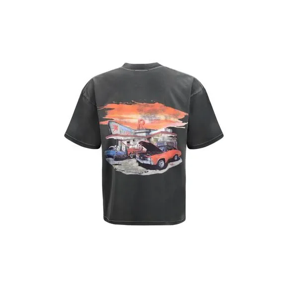 Represent Men 24 Hour Service Graphic T-Shirt